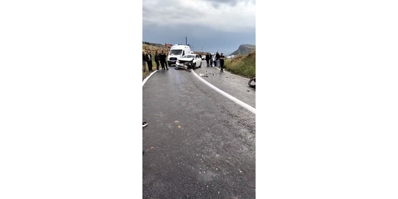 Diyarbakır'da kaza: 1 yaralı
