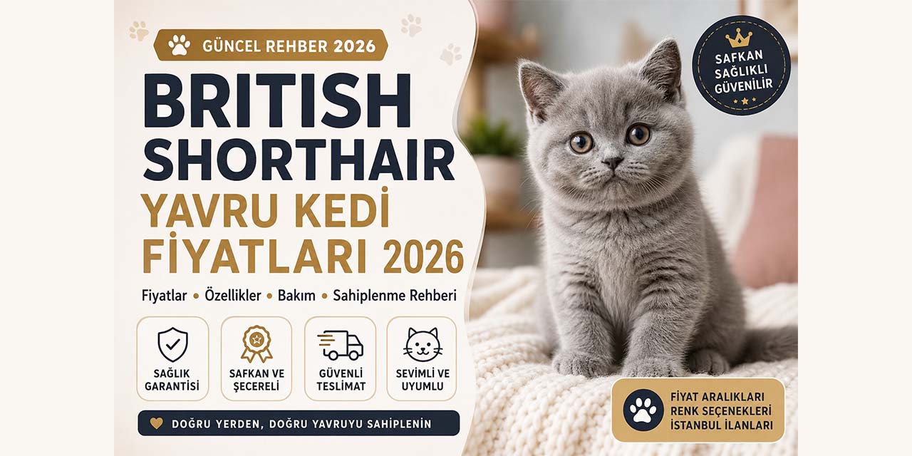 British Shorthair Yavru Kedi Fiyatları 2026