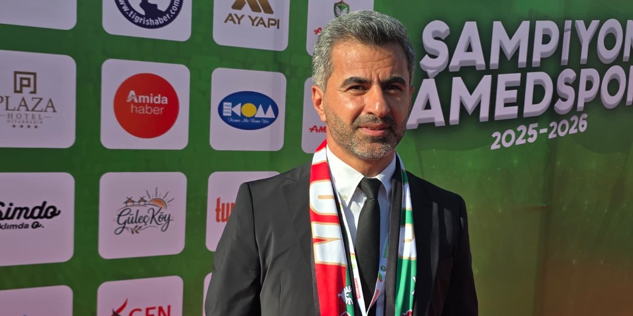 Amedspor mevcut başkanıyla yola devam kararı
