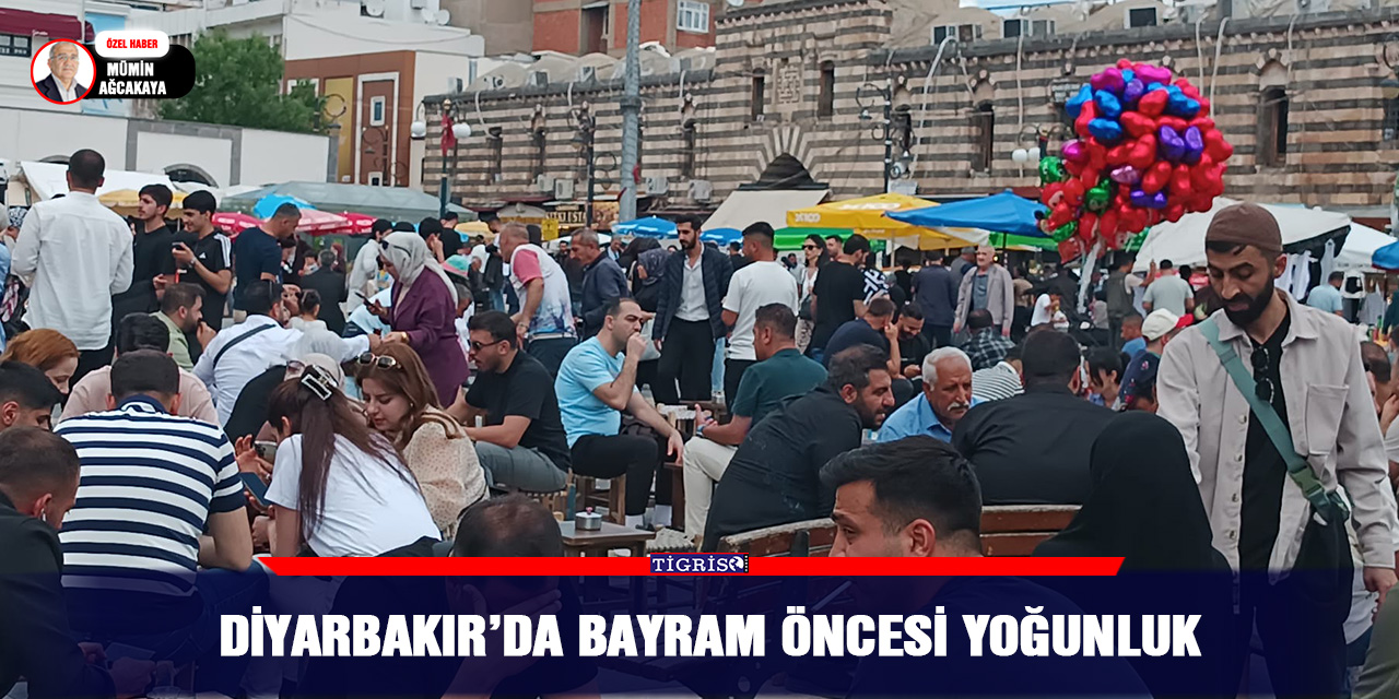 Diyarbakır’da Bayram öncesi yoğunluk