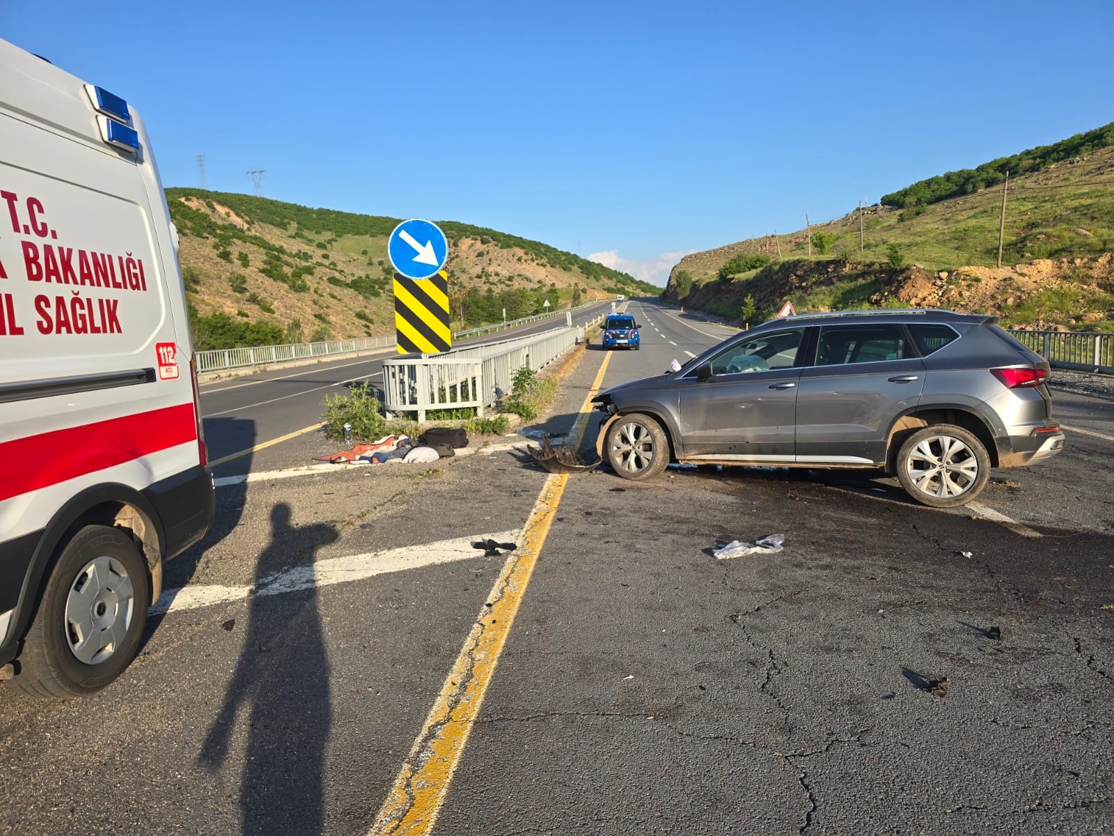 Bingöl’de trafik kazası: 5 yaralı