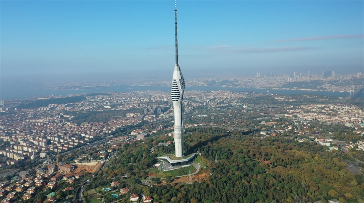 İstanbul'daki Çamlıca Kulesi’ni 2,8 milyon kişi ziyaret etti