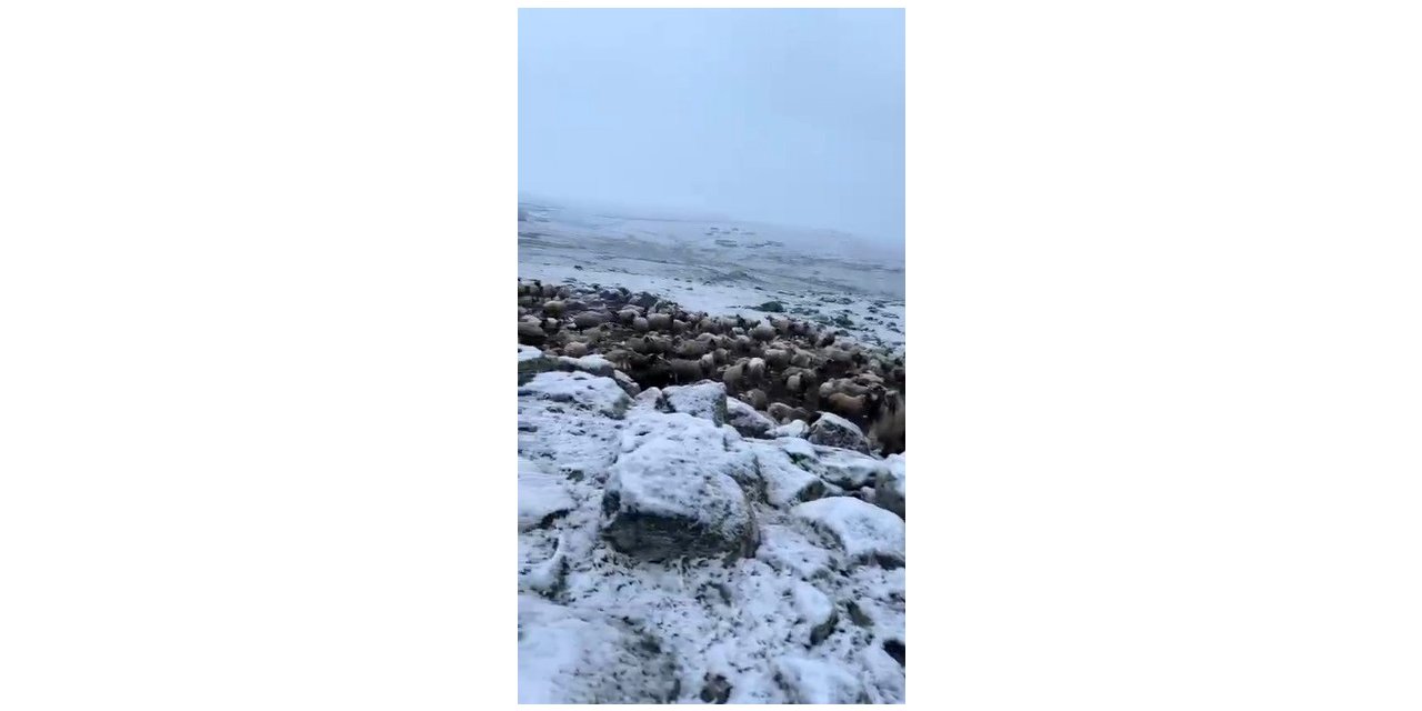Mayıs sonunda Kars’a kış geri döndü