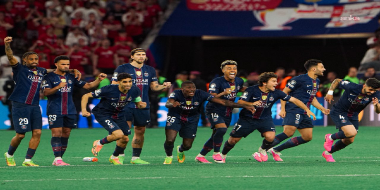 PSG, Şampiyonlar Ligi'nde şampiyon oldu