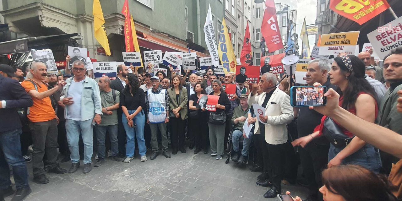 Gezi'nin 13. yılında Taksim'de açıklama