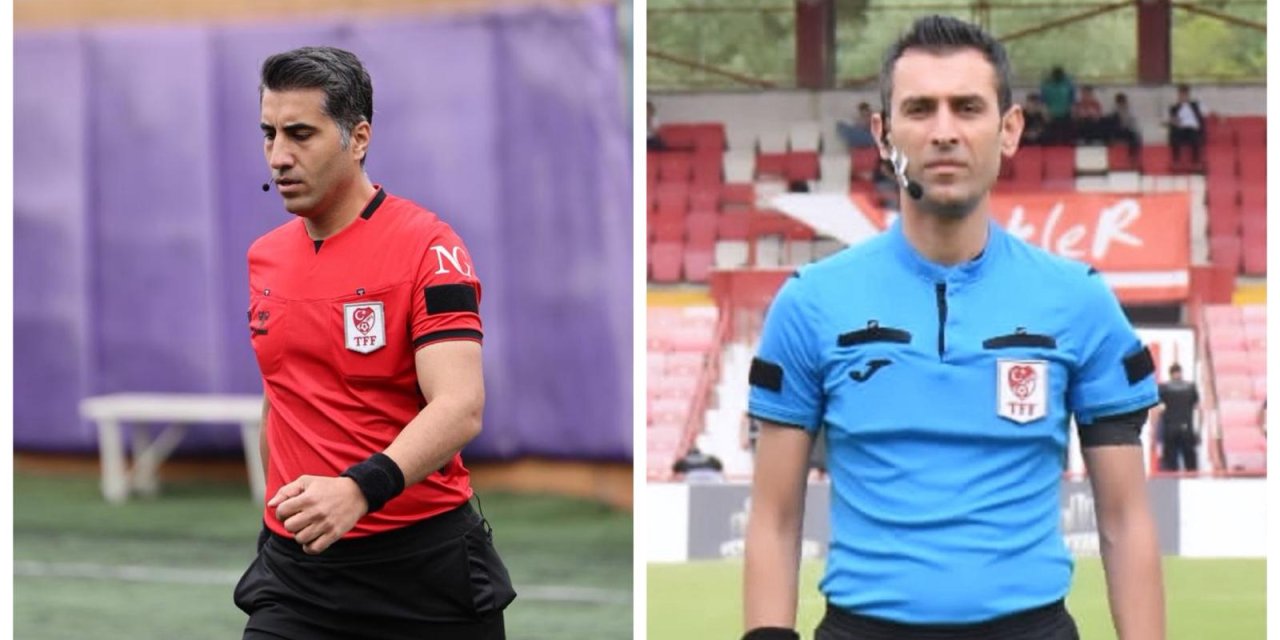 Diyarbakır'ın profesyonel lig hakemleri amatör maçta düdük çaldı