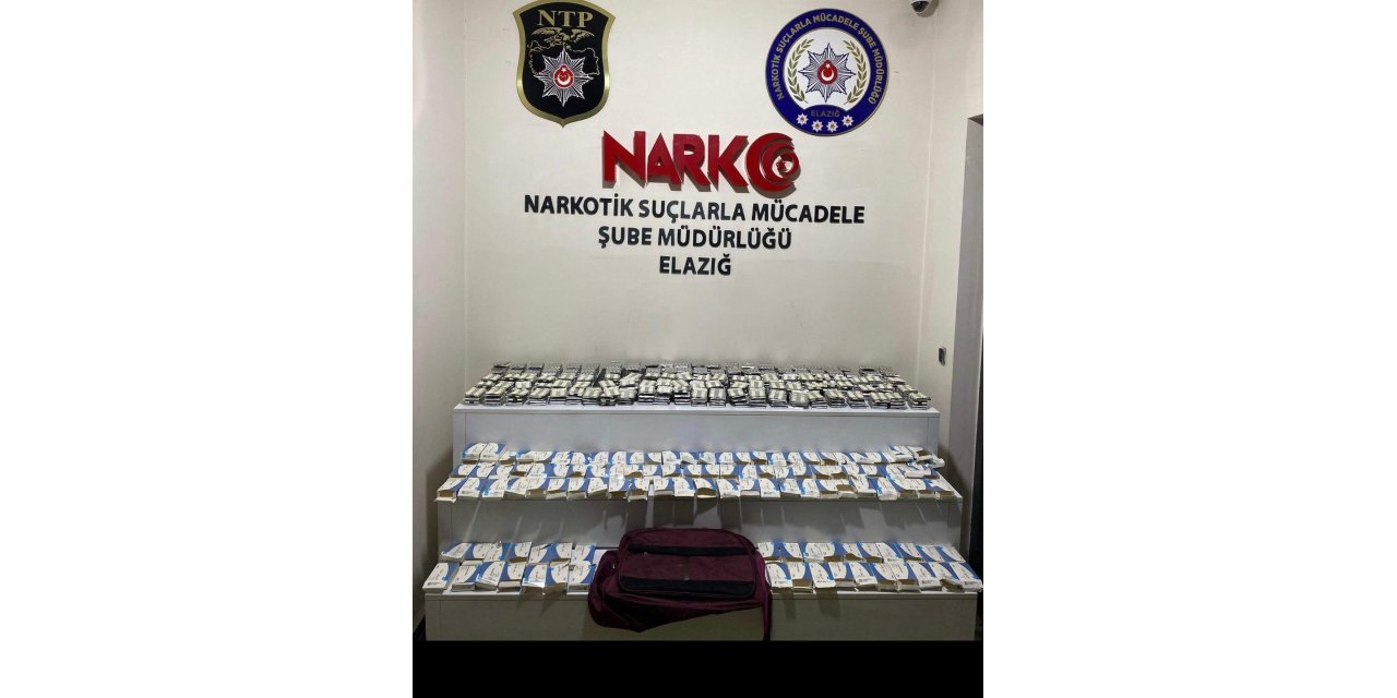 Elazığ'da uyuşturucu operasyonu