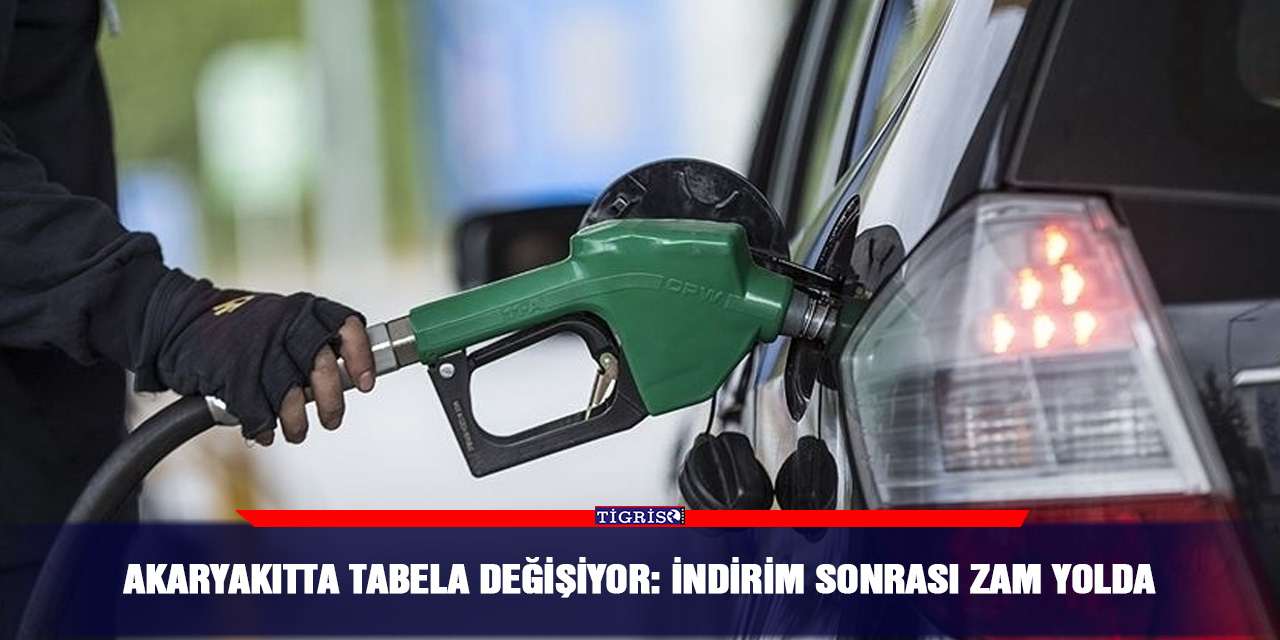 Akaryakıtta tabela değişiyor: İndirim sonrası zam yolda