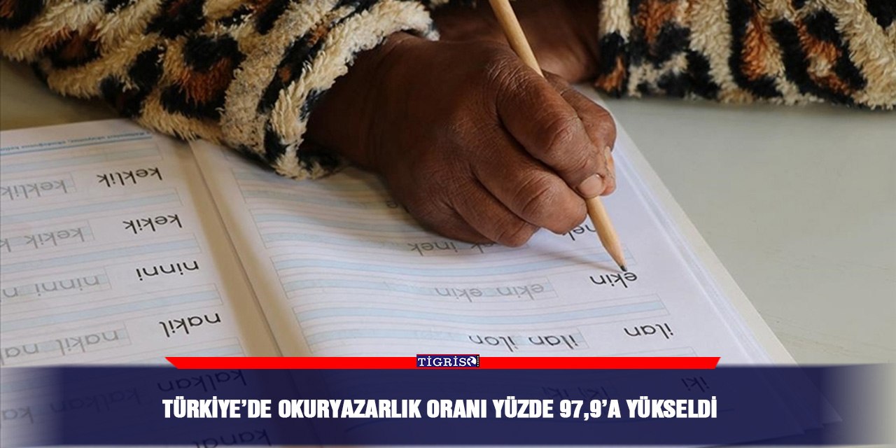 Türkiye’de okuryazarlık oranı yüzde 97,9’a yükseldi