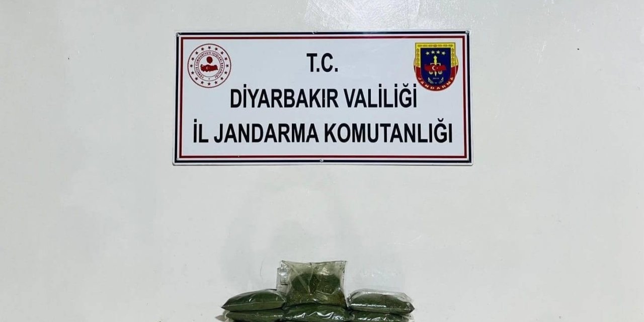 Diyarbakır’da 21 kilo uyuşturucu ele geçirildi