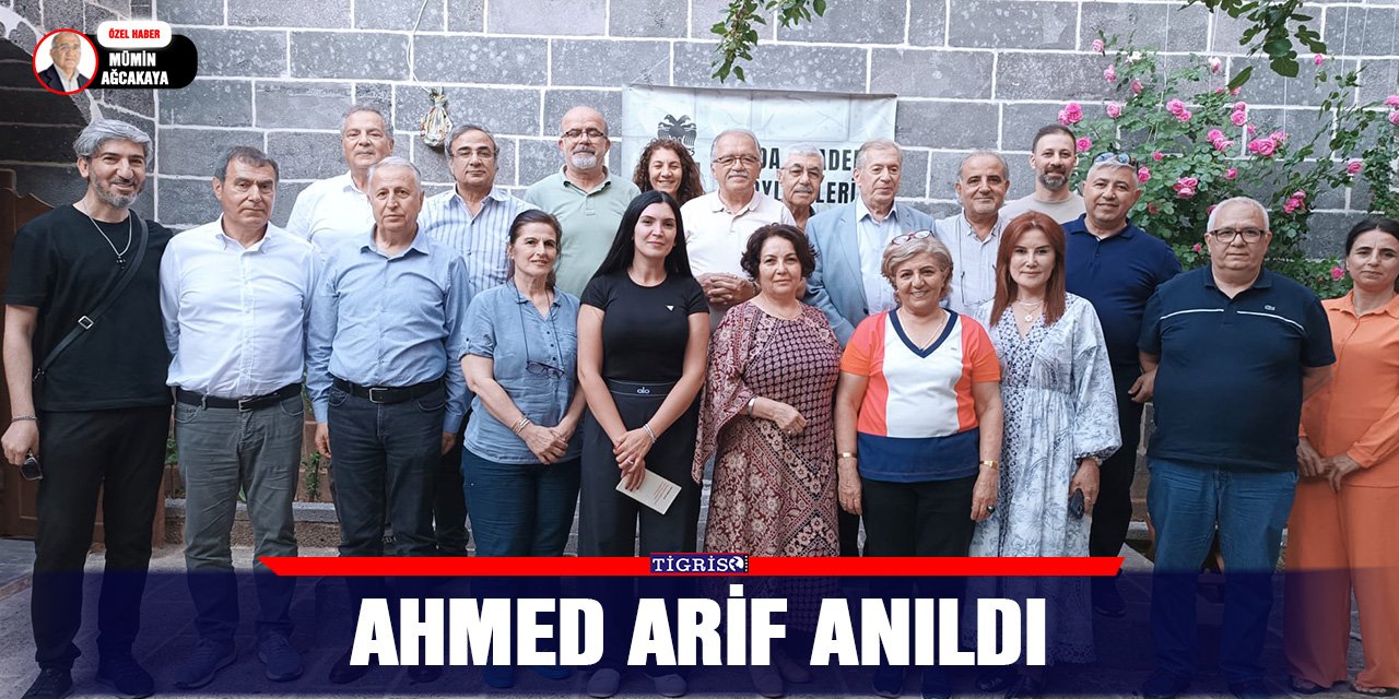Ahmed Arif anıldı