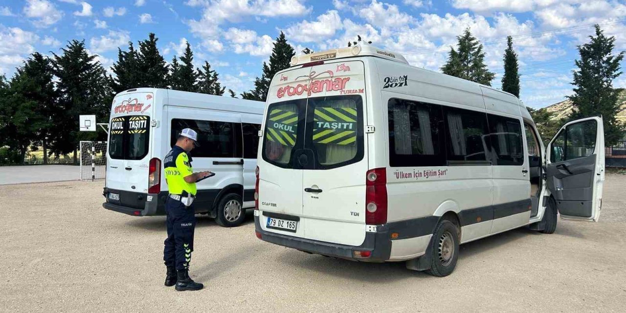 Okul servislerine jandarma denetimi