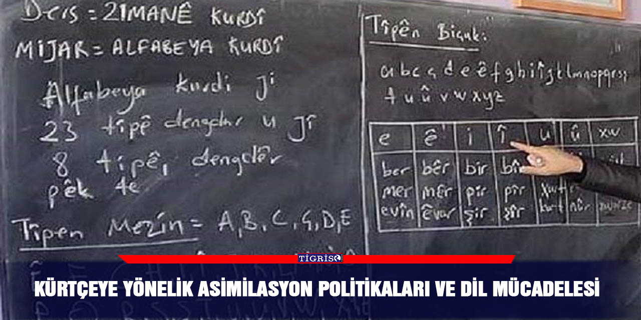 Kürtçeye yönelik asimilasyon politikaları ve dil mücadelesi