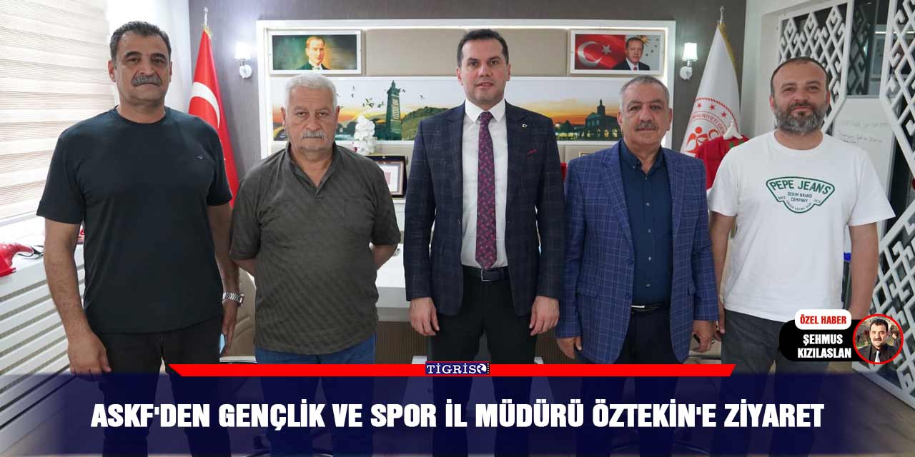 ASKF'den Gençlik ve Spor İl Müdürü Öztekin'e ziyaret
