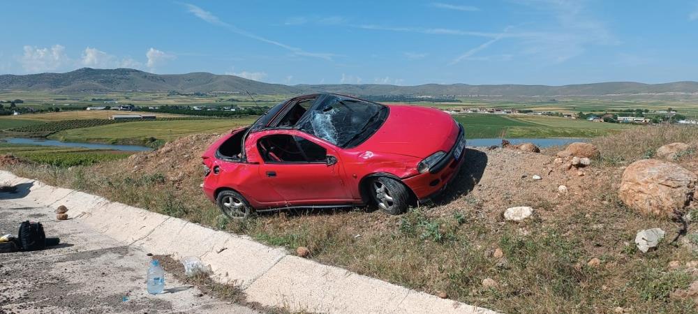 Elazığ’da trafik kazası: 1 yaralı