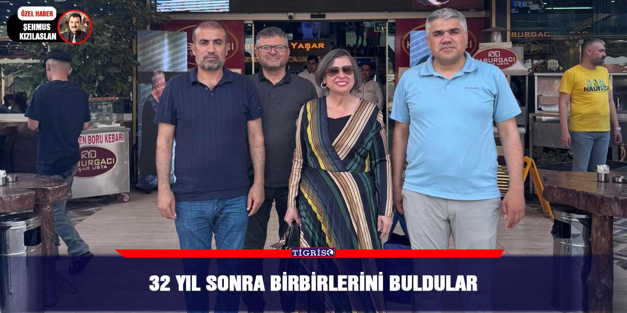 32 yıl sonra birbirlerini buldular