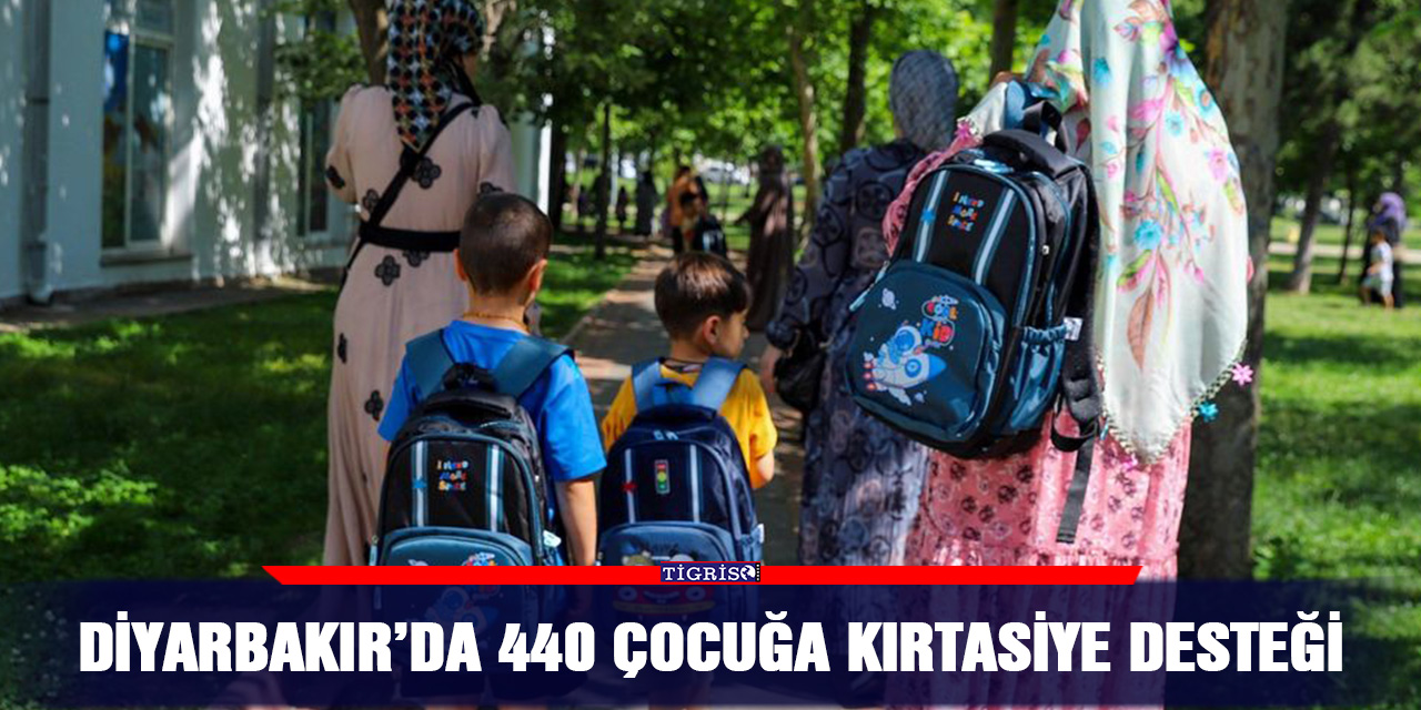 Diyarbakır’da 440 çocuğa kırtasiye desteği