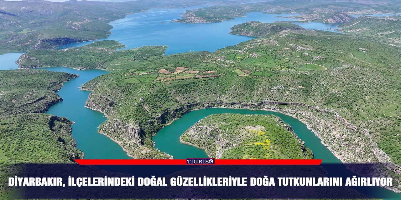 Diyarbakır, ilçelerindeki doğal güzellikleriyle doğa tutkunl
