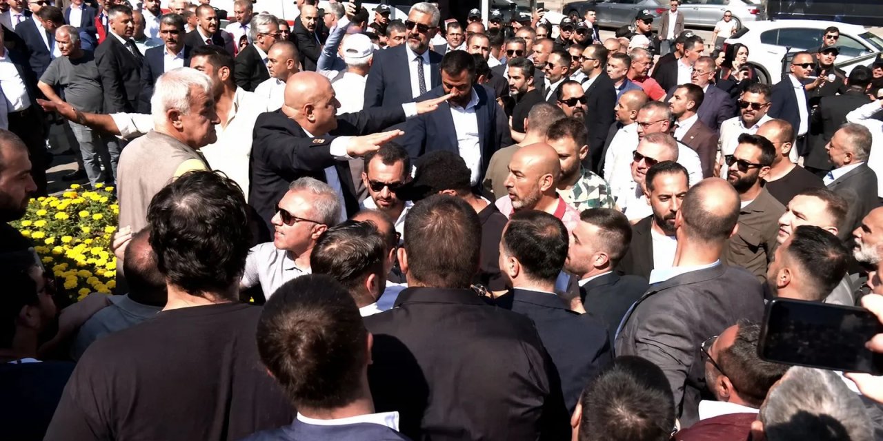 TBMM önünde gerginlik çıktı