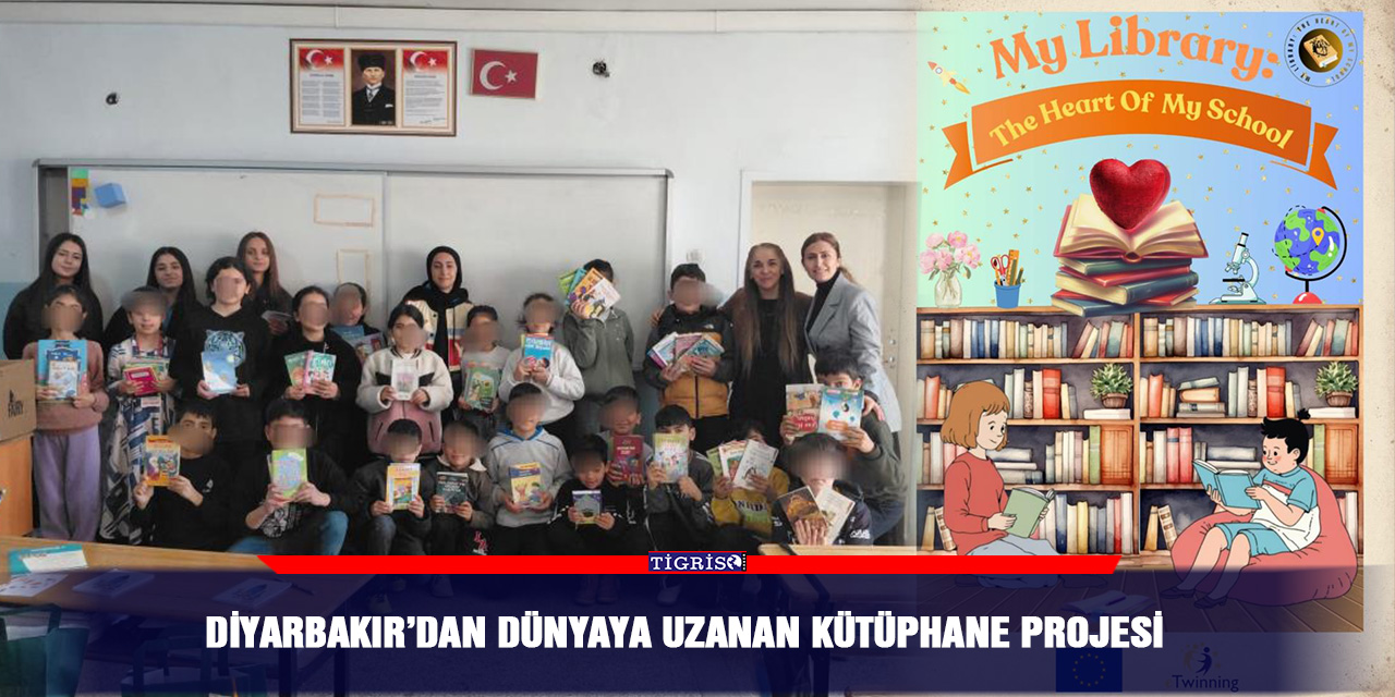 Diyarbakır’dan dünyaya uzanan kütüphane projesi
