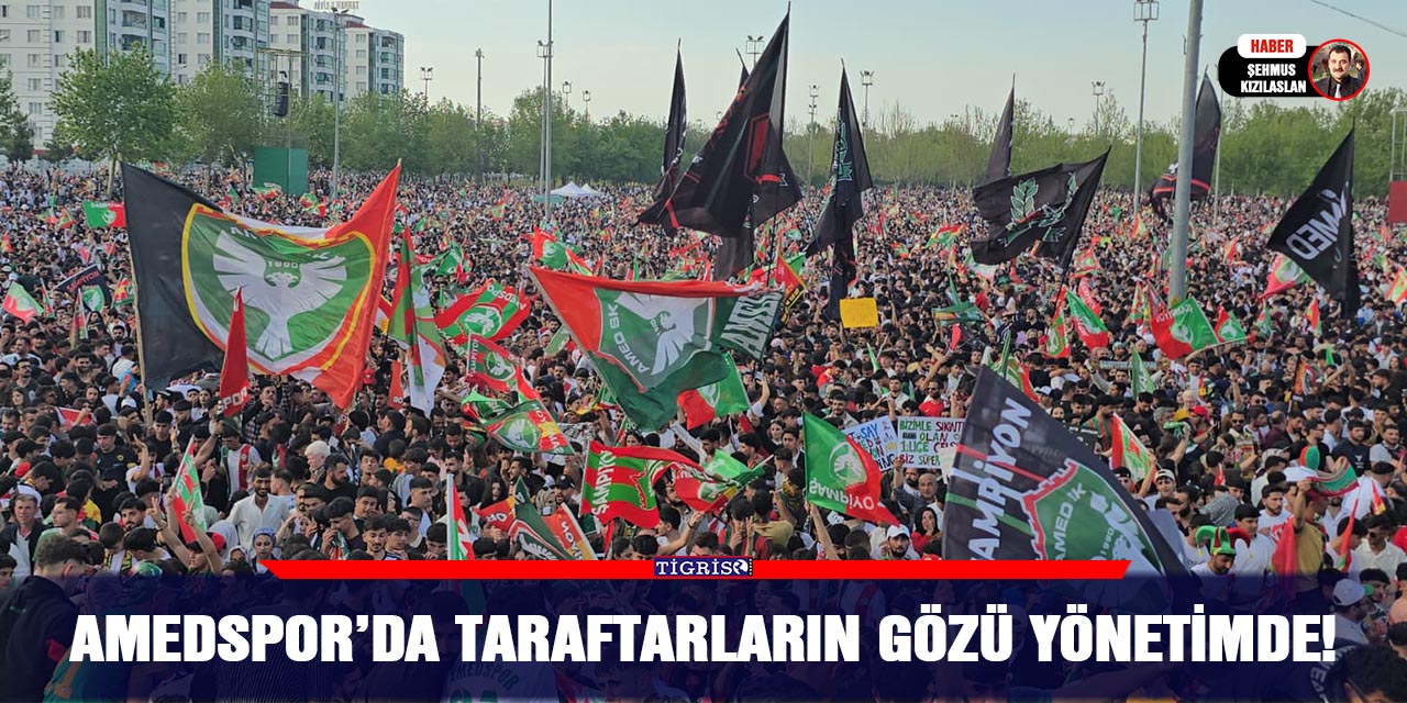 Amedspor’da taraftarların gözü yönetimde!