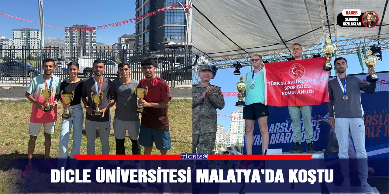 Dicle Üniversitesi Malatya’da koştu