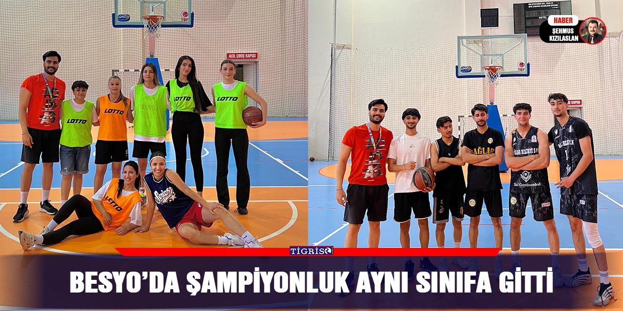 BESYO’da şampiyonluk aynı sınıfa gitti