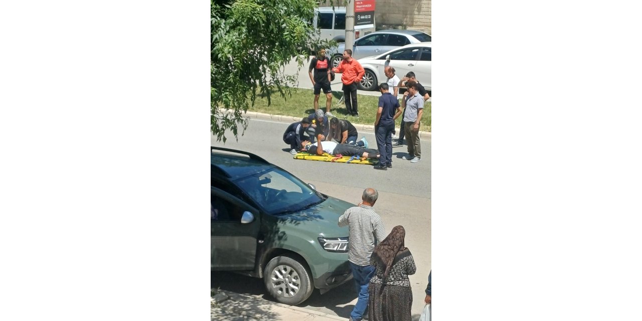 Elazığ’da motosiklet  kazası: 1 yaralı