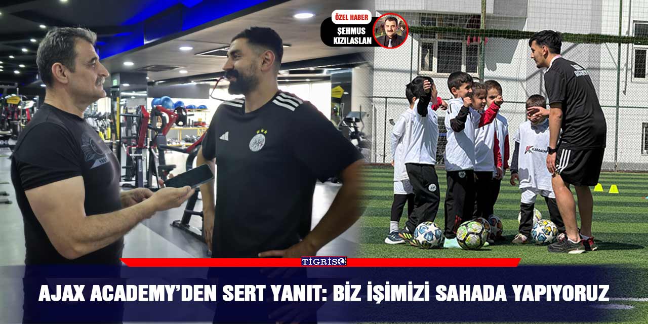 Ajax Academy’den sert yanıt: “Biz işimizi sahada yapıyoruz”