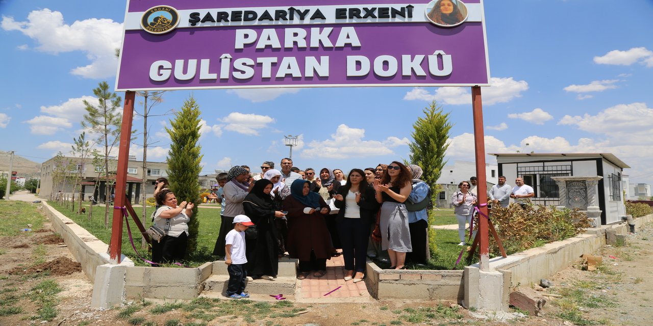 Ergani’de Gülistan Doku Parkı açıldı