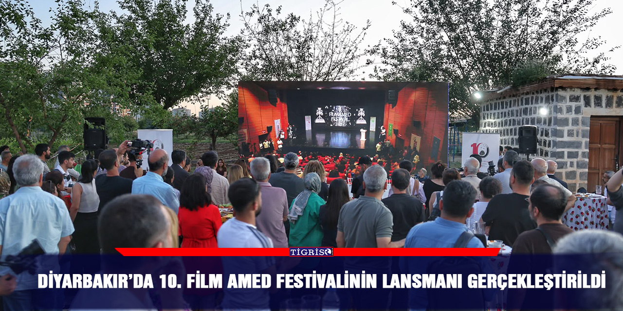 Diyarbakır’da 10. Film Amed festivalinin lansmanı gerçekleştirildi