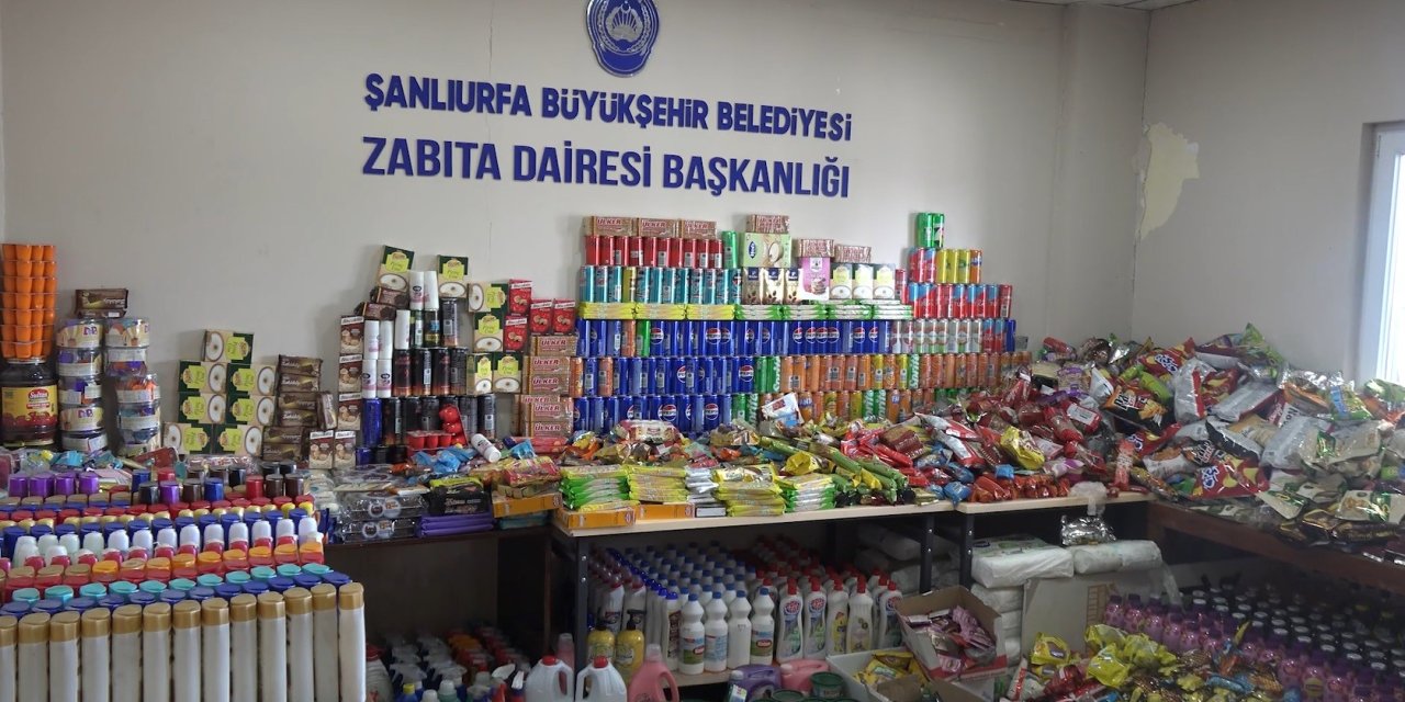 Şanlıurfa'da tarihi geçmiş ürünler ele geçirildi