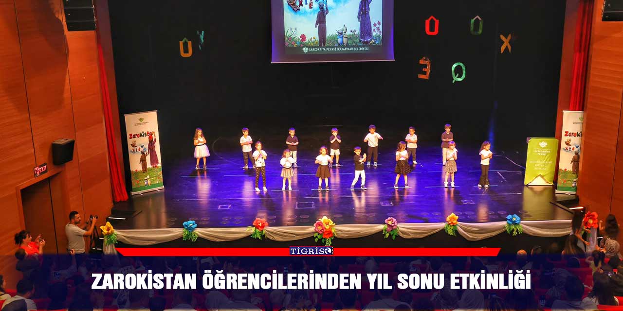 Zarokistan öğrencilerinden yıl sonu etkinliği
