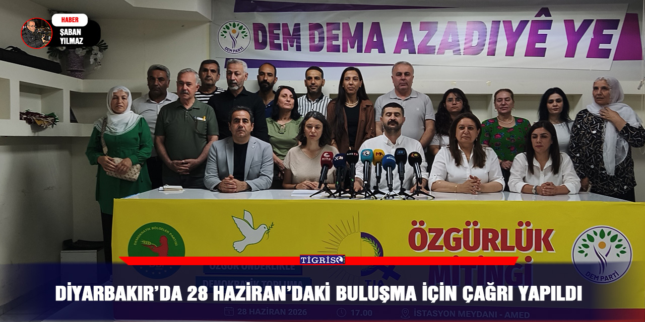 Diyarbakır’da 28 Haziran’daki buluşma için çağrı yapıldı