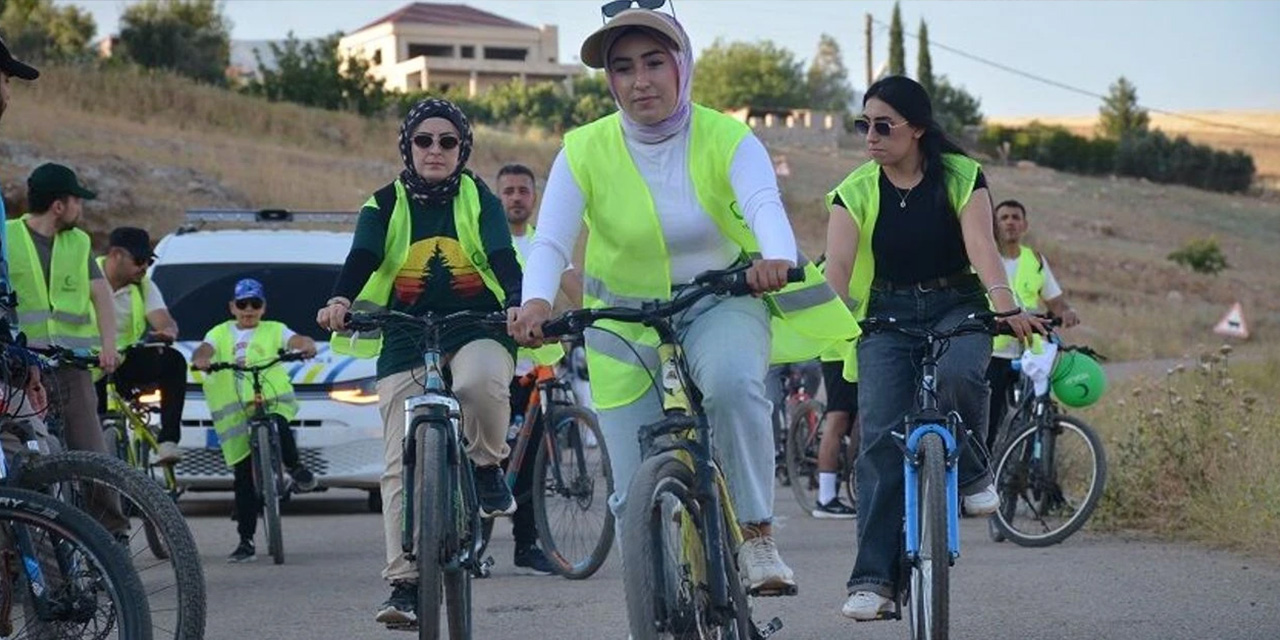 Silopi’de sağlıklı yaşam için pedallar çevrildi