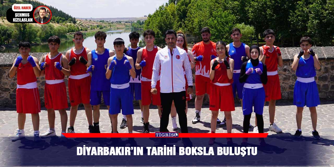 Diyarbakır’ın tarihi boksla buluştu