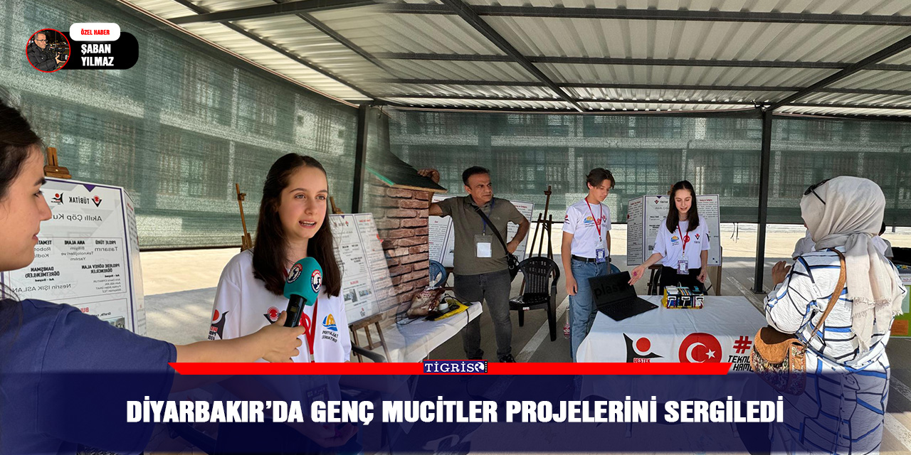 Diyarbakır’da genç mucitler projelerini sergiledi