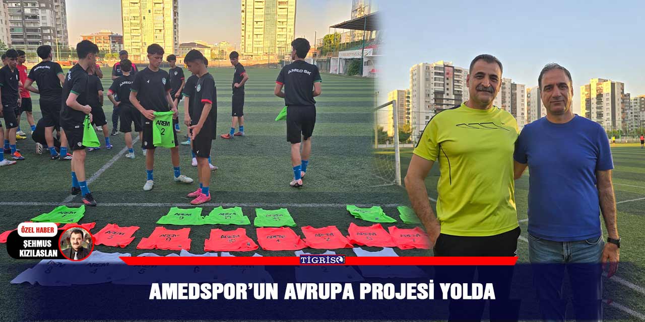 Amedspor’un Avrupa projesi yolda