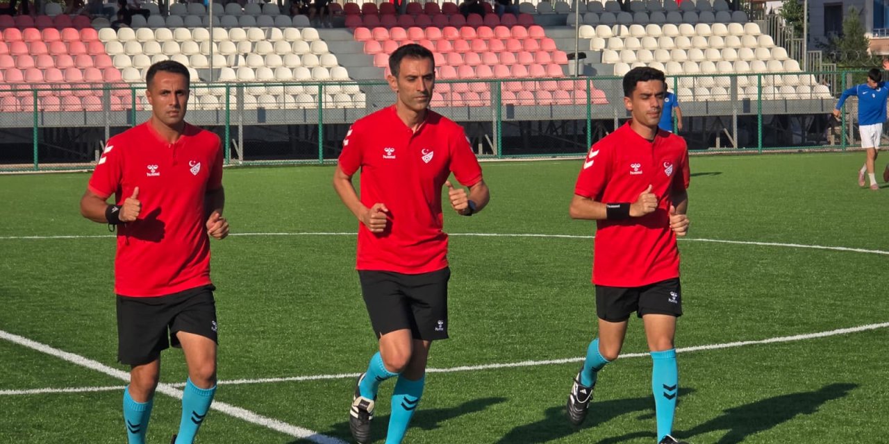 Diyarbakır Süper Amatör Play-Off grup maçına üst klasman hakemleri