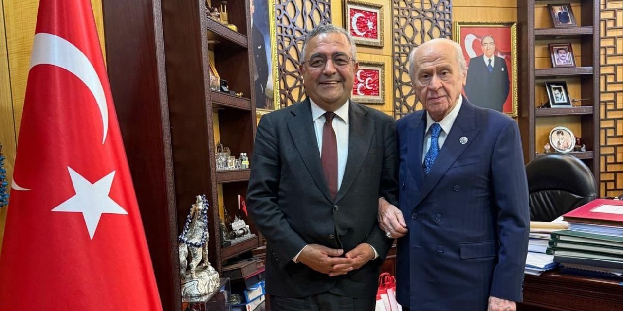Sezgin Tanrıkulu, Devlet Bahçeli ile görüştü: Diyarbakır adına teşekkür ettim