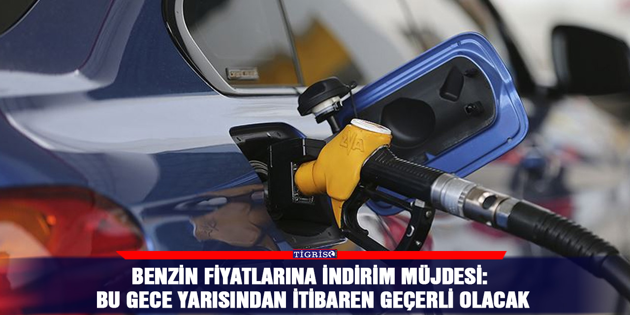 Benzin fiyatlarına indirim müjdesi: Bu gece yarısından itibaren geçerli olacak