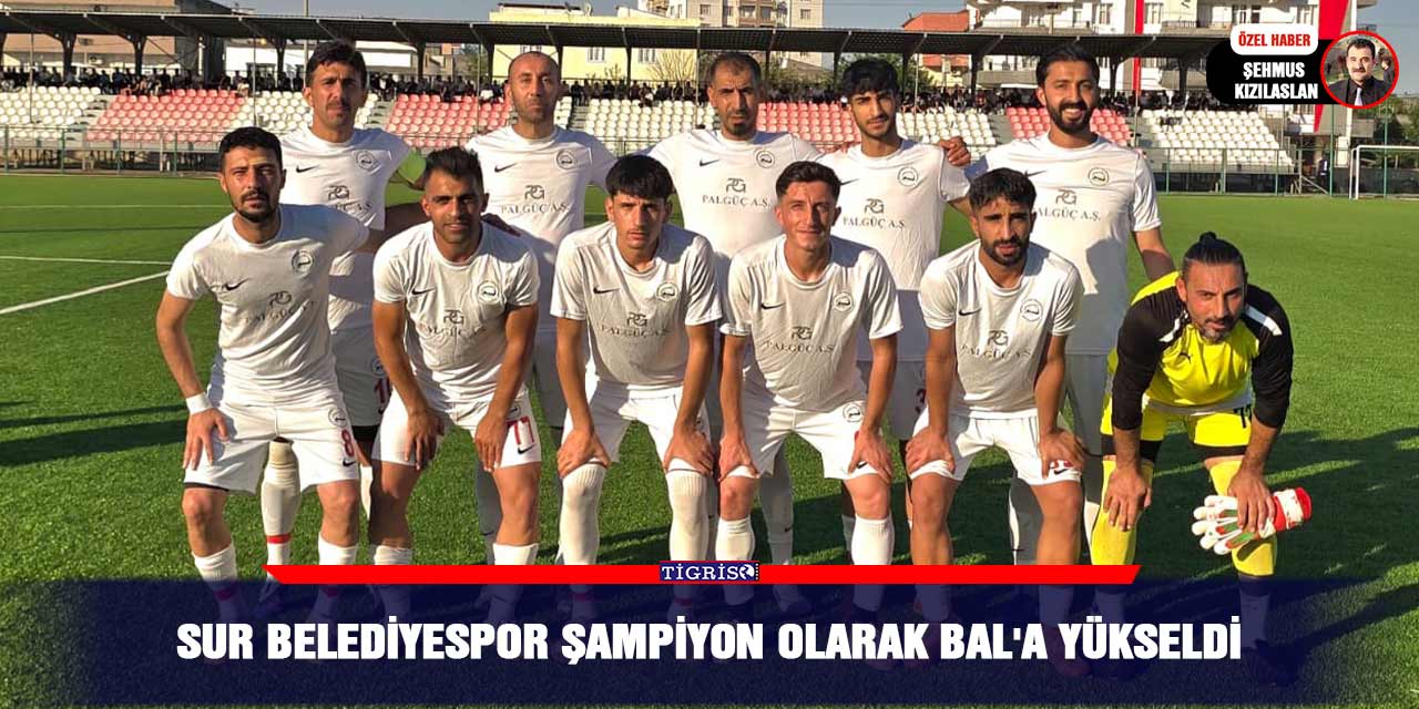Sur Belediyespor şampiyon olarak BAL'a yükseldi
