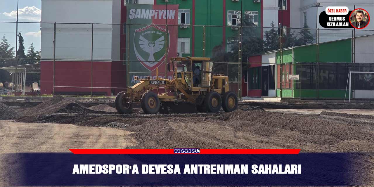 Amedspor'a devesa antrenman sahaları