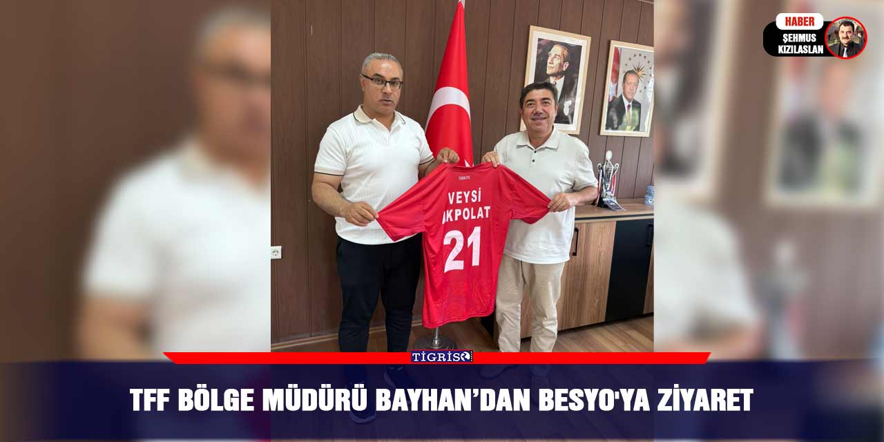 TFF Bölge Müdürü Bayhan’dan BESYO'ya ziyaret
