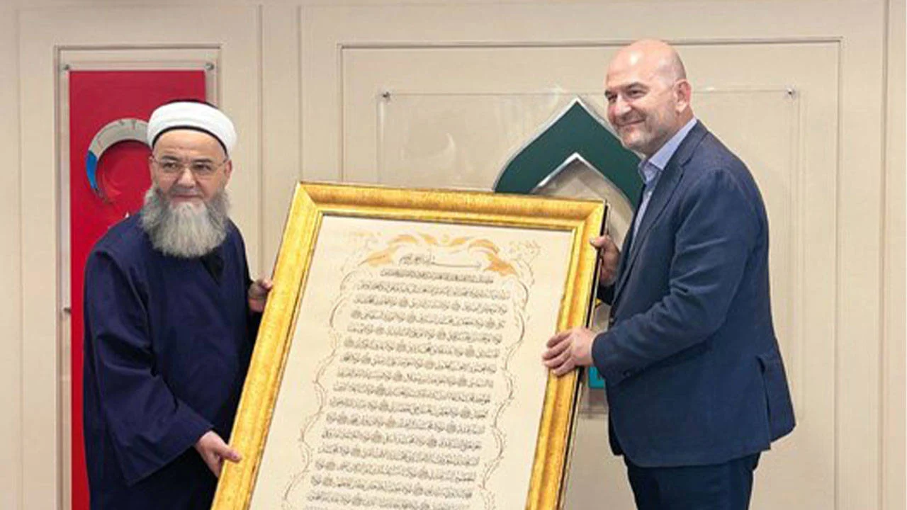 Süleyman Soylu'da Cübbeli Ahmet'e ziyaret