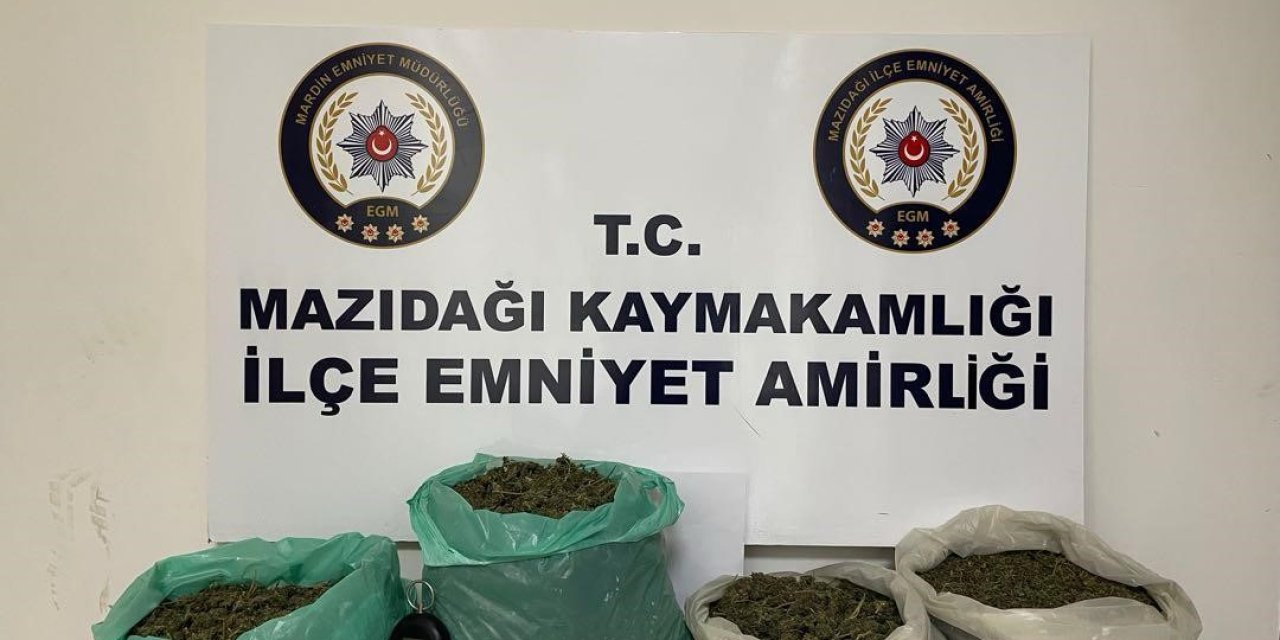Mardin’de 4 kilo uyuşturucu ele geçirildi