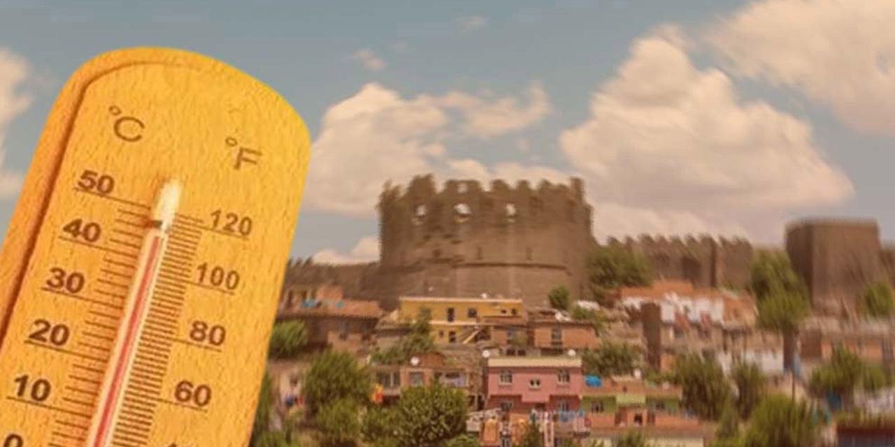 Diyarbakır’da yeni haftada termometreler 38 dereceyi görecek
