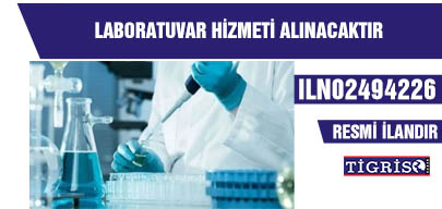 LABORATUVAR HİZMETİ ALINACAKTIR