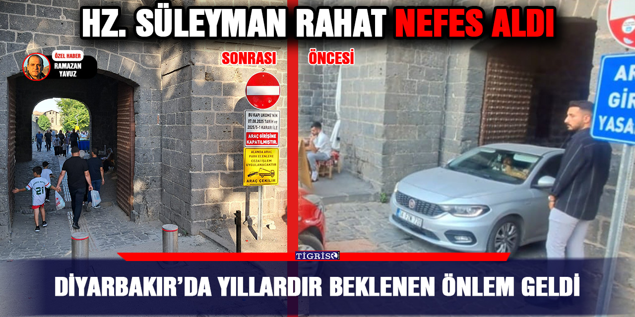 Diyarbakır’da yıllardır beklenen önlem geldi