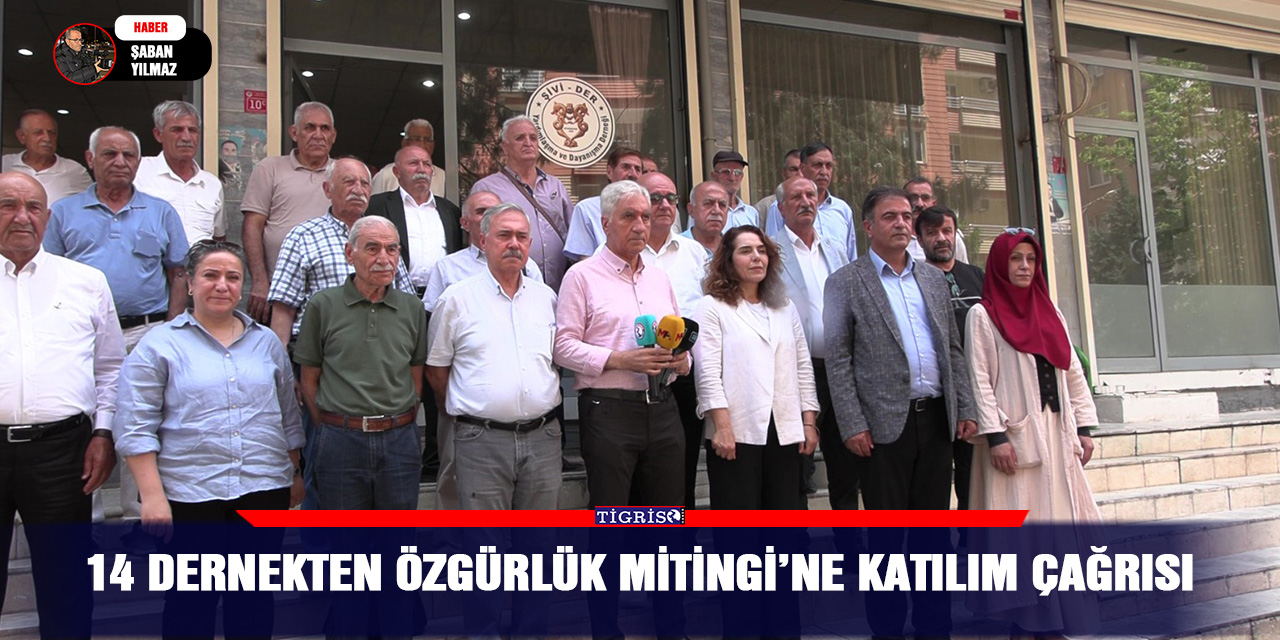 14 dernekten Özgürlük Mitingi’ne katılım çağrısı